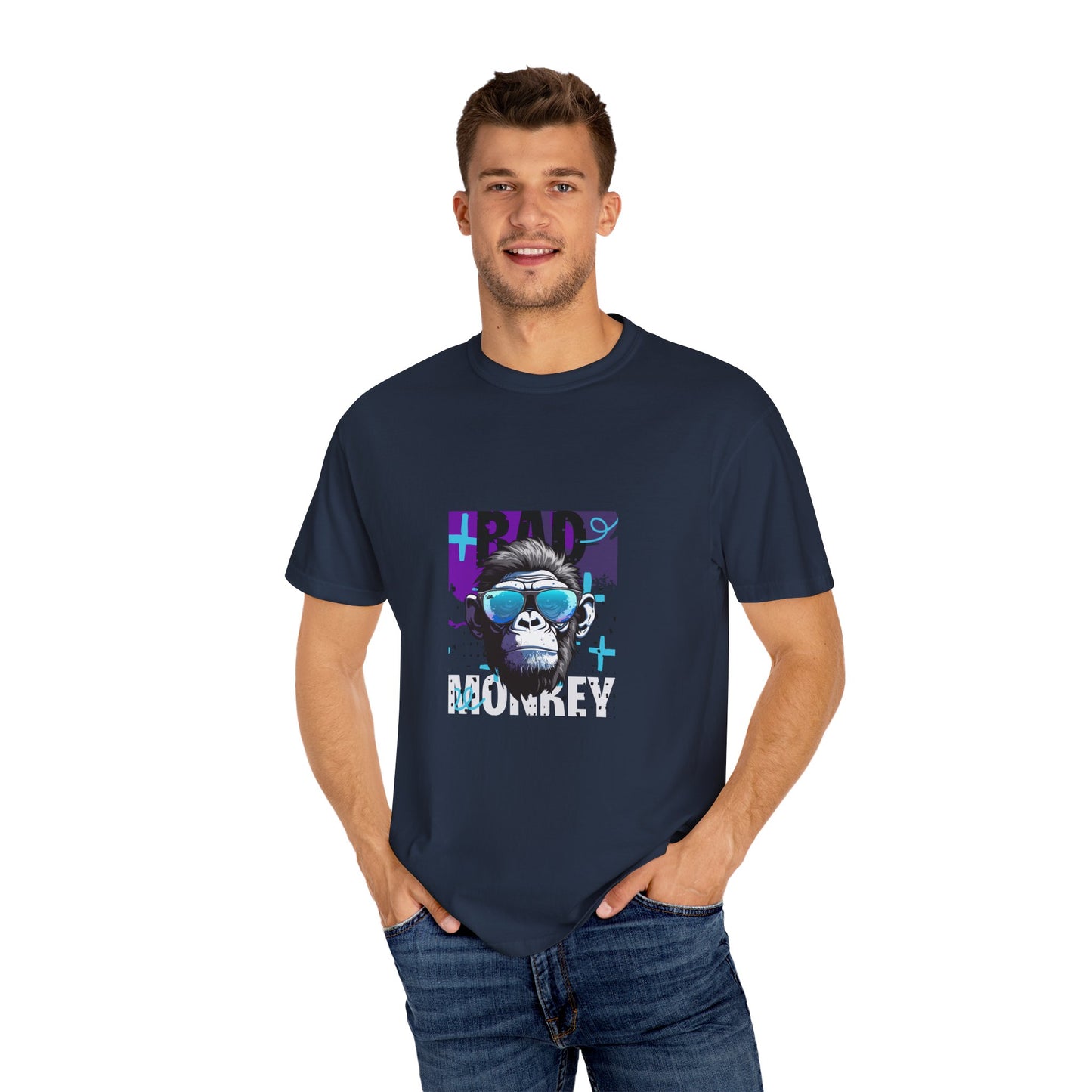 Bad Monkey- Unisex Garment-Dyed T-shirt